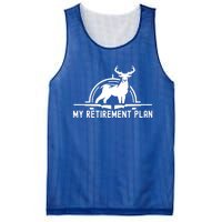 Hunting Deer Cool Gift Funny My Retiret Plan Hunting Cool Gift Mesh Reversible Basketball Jersey Tank