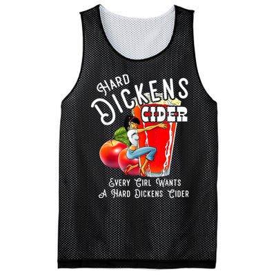 Hard Dickens Cider Every Girl Wants A Hard Dickens Cider Mesh Reversible Basketball Jersey Tank