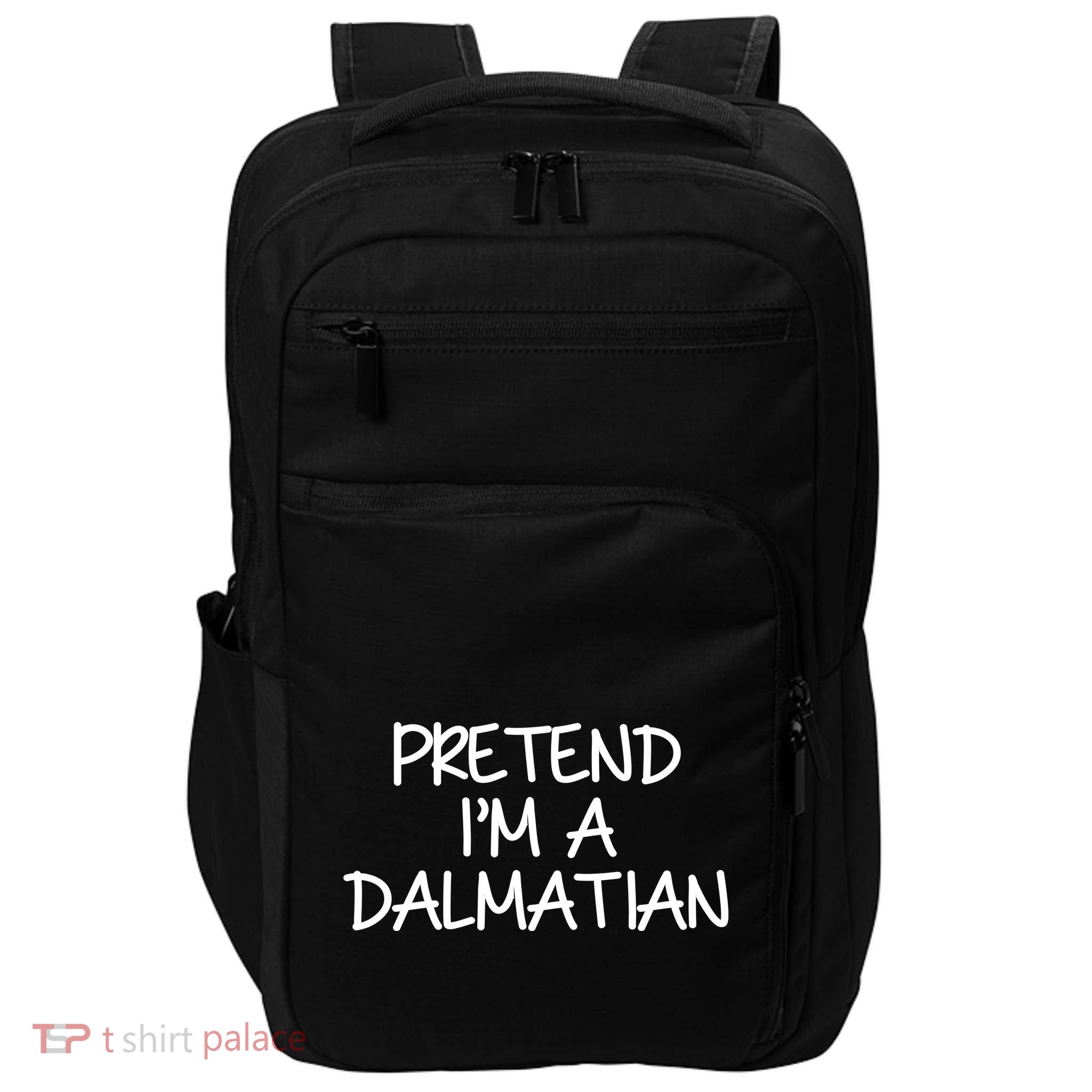 Halloween Dalmatian Costume Impact Tech Backpack