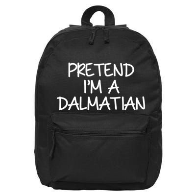 Halloween Dalmatian Costume 16 in Basic Backpack
