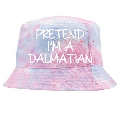 Halloween Dalmatian Costume Tie-Dyed Bucket Hat