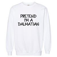 Halloween Dalmatian Costume Garment-Dyed Sweatshirt