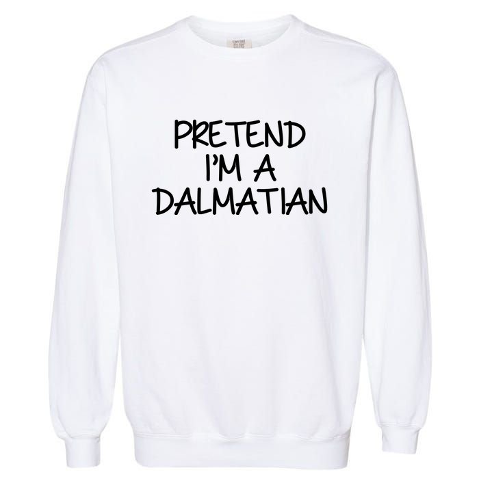 Halloween Dalmatian Costume Garment-Dyed Sweatshirt