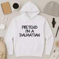 Halloween Dalmatian Costume Hoodie