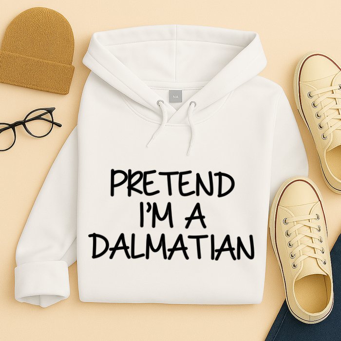Halloween Dalmatian Costume Hoodie