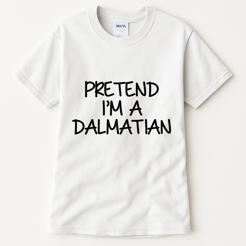 Halloween Dalmatian Costume Tall T-Shirt