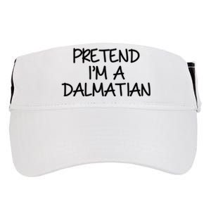 Halloween Dalmatian Costume Adult Drive Performance Visor