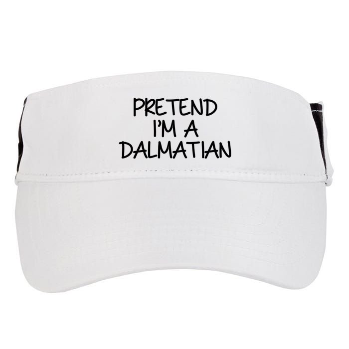 Halloween Dalmatian Costume Adult Drive Performance Visor