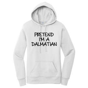 Halloween Dalmatian Costume Women's Pullover Hoodie