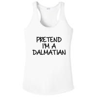 Halloween Dalmatian Costume Ladies PosiCharge Competitor Racerback Tank