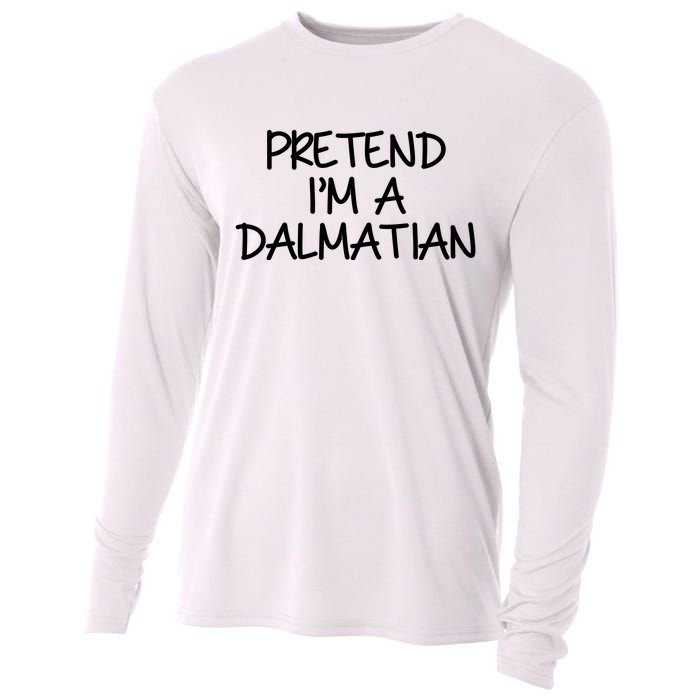 Halloween Dalmatian Costume Cooling Performance Long Sleeve Crew