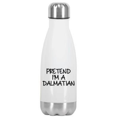 Halloween Dalmatian Costume Stainless Steel Insulated Water Bottle