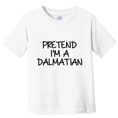 Halloween Dalmatian Costume Toddler T-Shirt