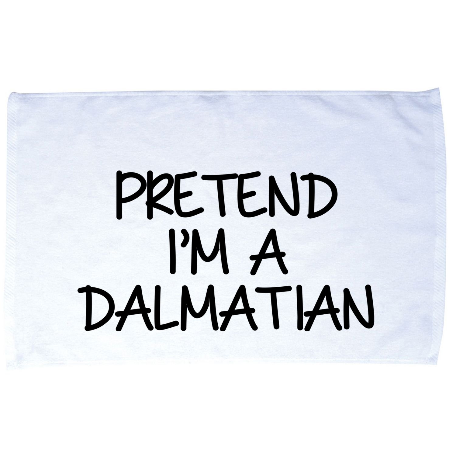 Halloween Dalmatian Costume Microfiber Hand Towel