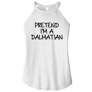 Halloween Dalmatian Costume Women's Perfect Tri Rocker Tank