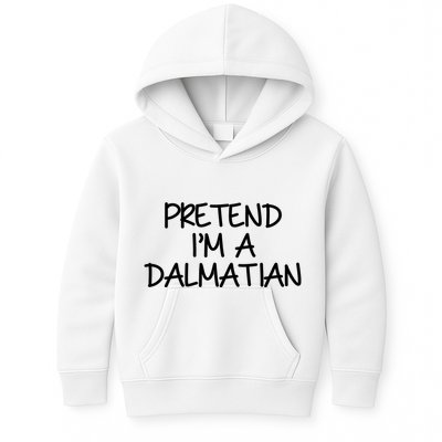 Halloween Dalmatian Costume Kids Hoodie