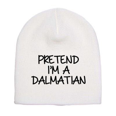 Halloween Dalmatian Costume Short Acrylic Beanie