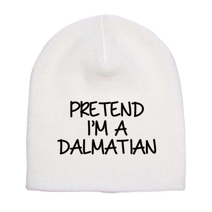 Halloween Dalmatian Costume Short Acrylic Beanie
