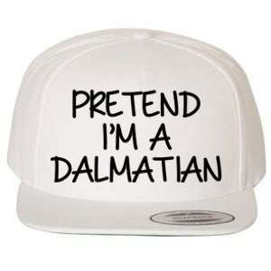 Halloween Dalmatian Costume Wool Snapback Cap