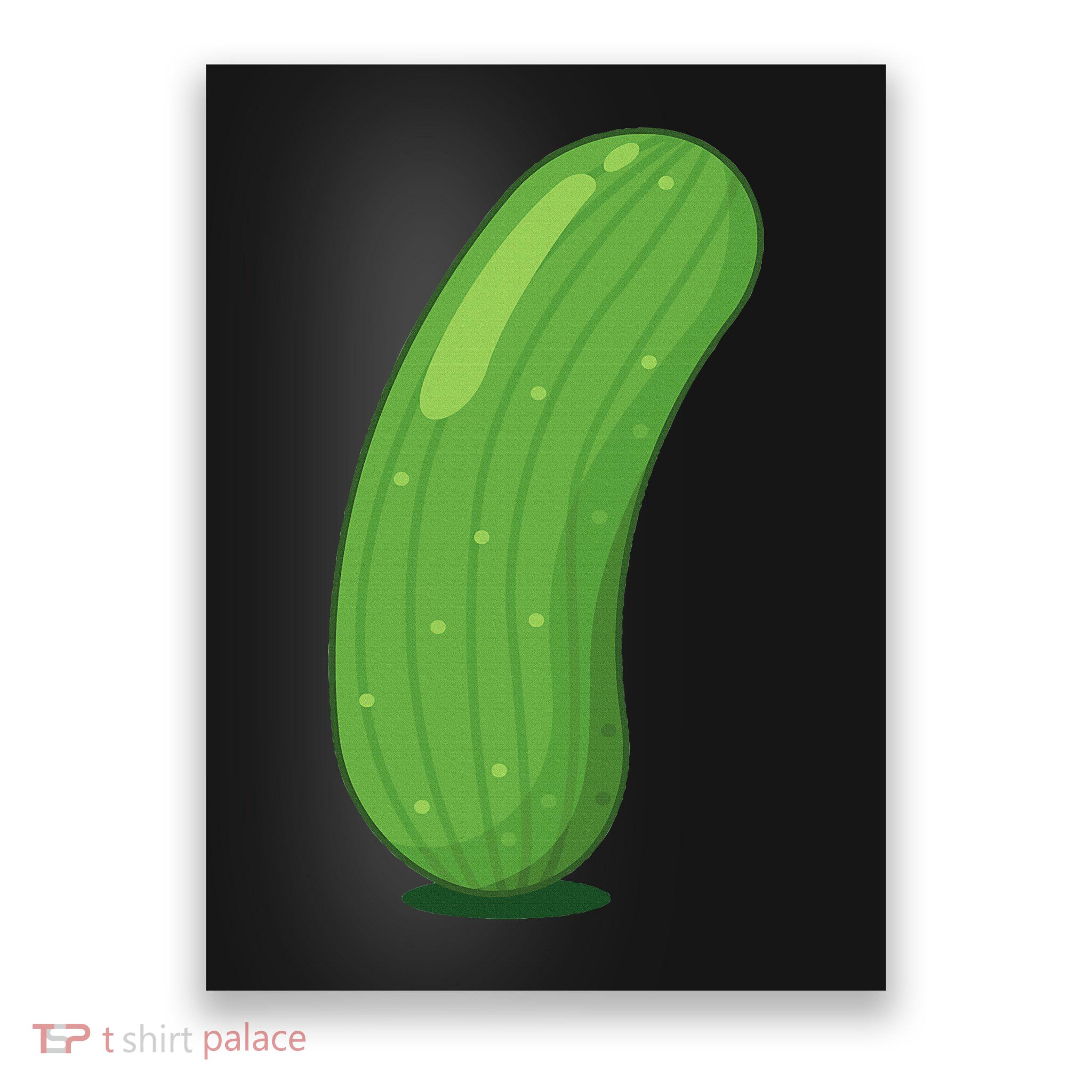Halloween Diy Cucumber Pickle Veggie Costume Poster