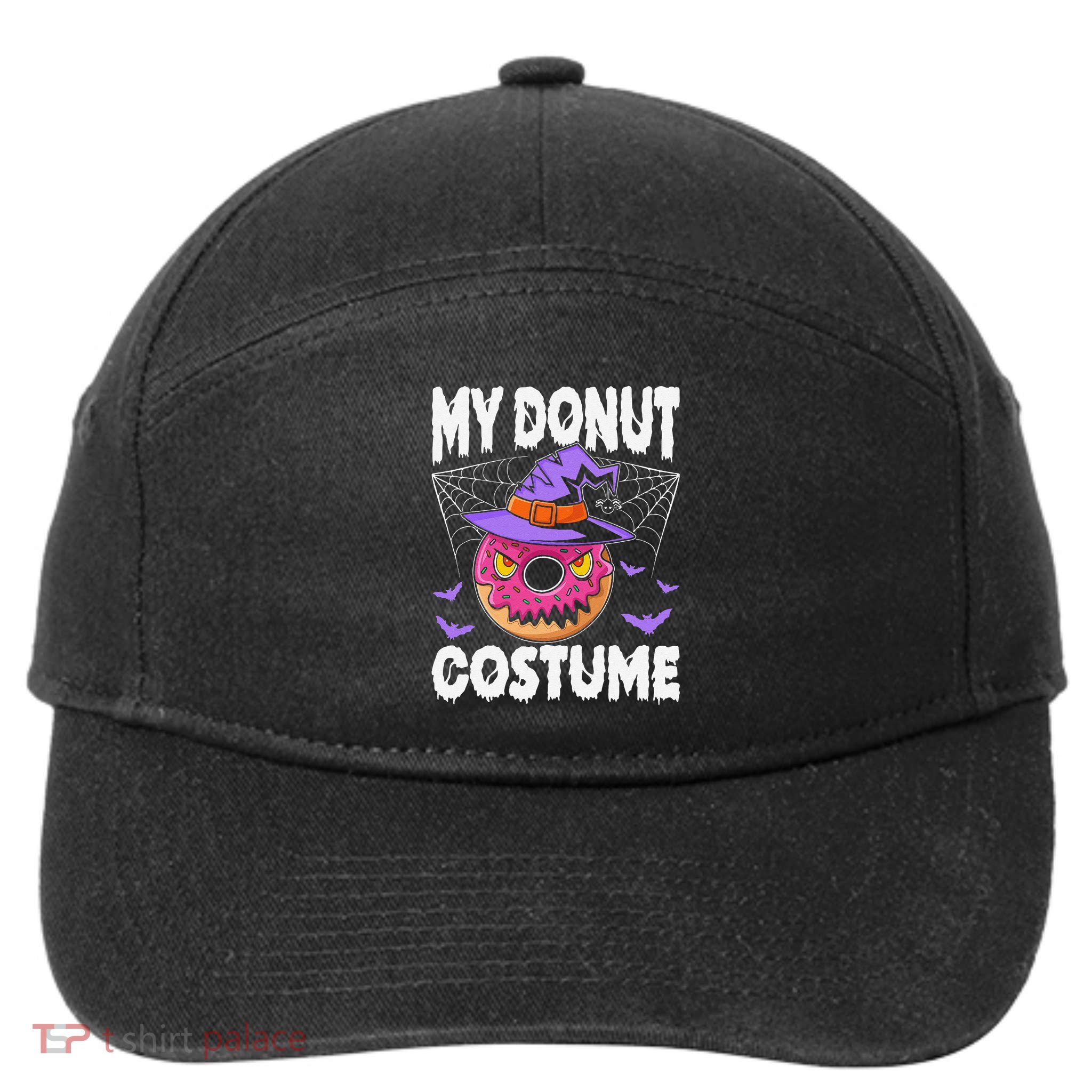 Halloween Donut Costume Donut Witch My Donut Costume 7-Panel Snapback Hat
