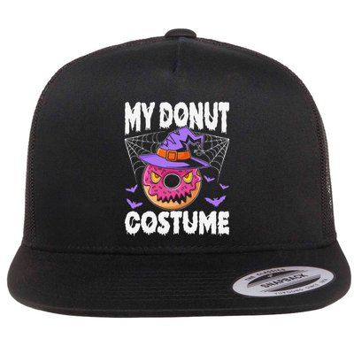 Halloween Donut Costume Donut Witch My Donut Costume Flatbill Hat