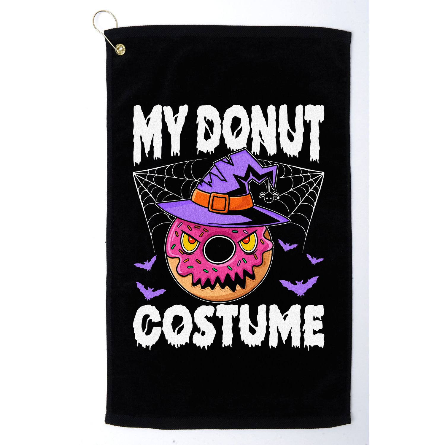 Halloween Donut Costume Donut Witch My Donut Costume Golf Towel