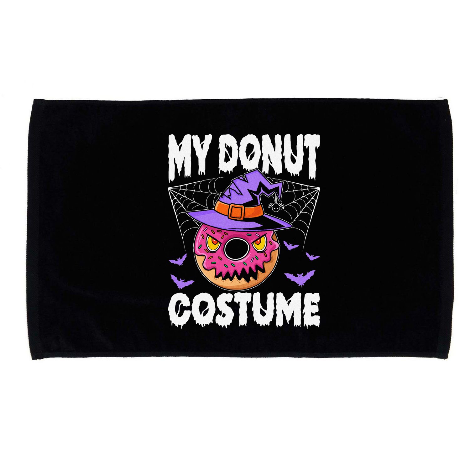 Halloween Donut Costume Donut Witch My Donut Costume Microfiber Hand Towel