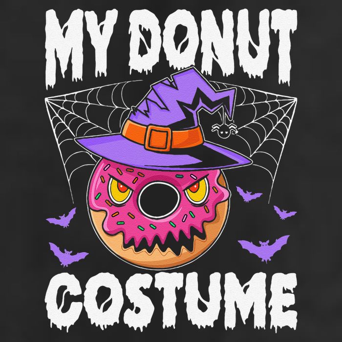 Halloween Donut Costume Donut Witch My Donut Costume Microfiber Hand Towel