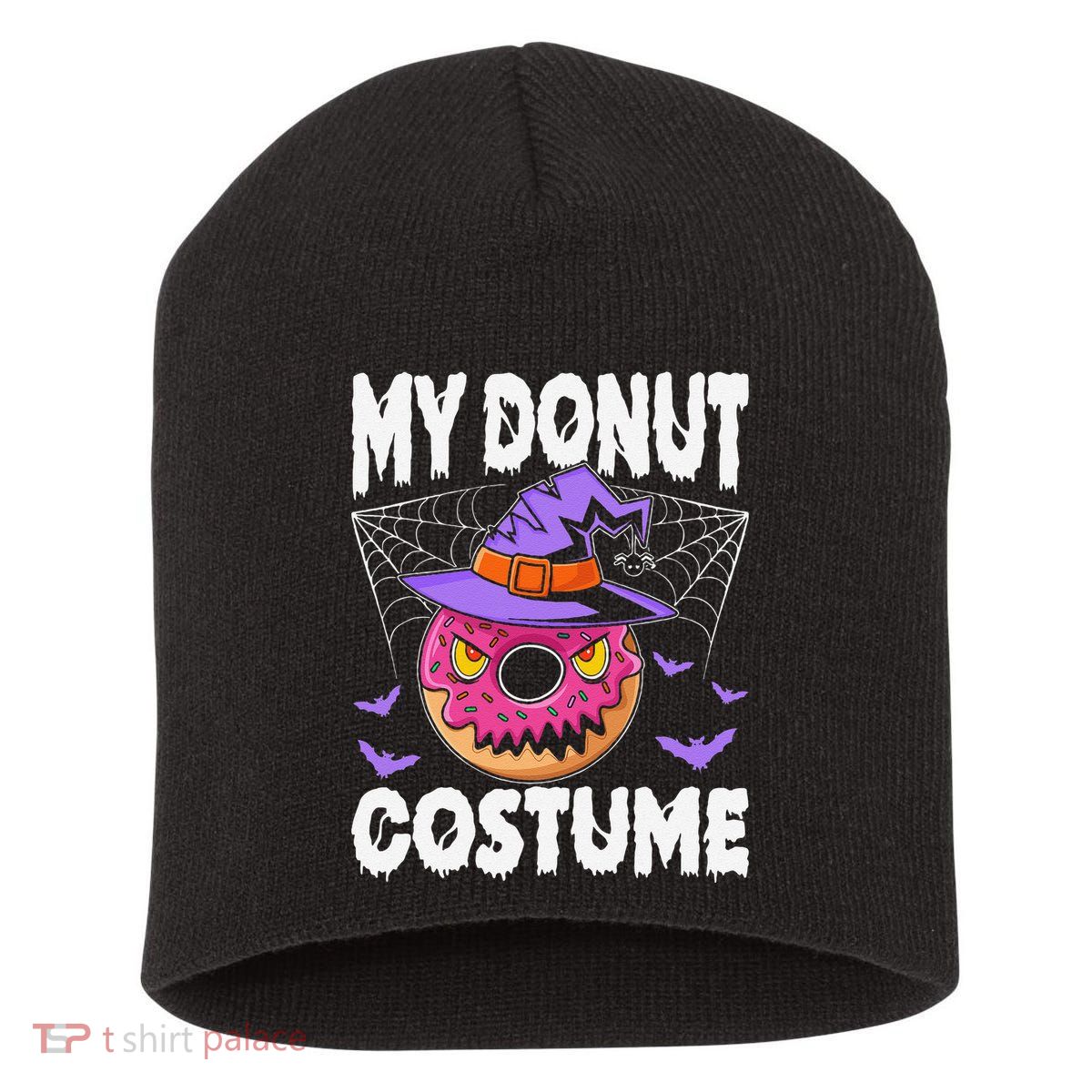 Halloween Donut Costume Donut Witch My Donut Costume Short Acrylic Beanie