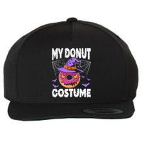 Halloween Donut Costume Donut Witch My Donut Costume Wool Snapback Cap