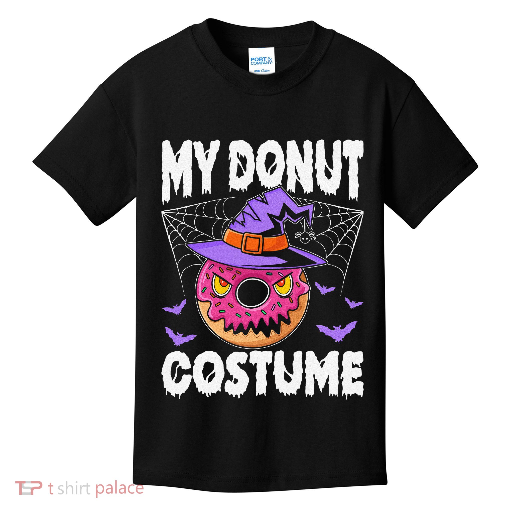 Halloween Donut Costume Donut Witch My Donut Costume Kids T-Shirt