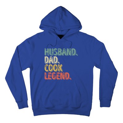 Husband Dad Cook Legend Cool Gift Funny Fathers Day Gift Hoodie