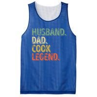 Husband Dad Cook Legend Cool Gift Funny Fathers Day Gift Mesh Reversible Basketball Jersey Tank