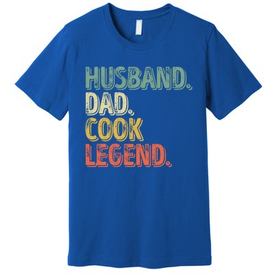 Husband Dad Cook Legend Cool Gift Funny Fathers Day Gift Premium T-Shirt