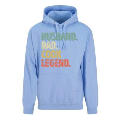 Husband Dad Cook Legend Cool Gift Funny Fathers Day Gift Unisex Surf Hoodie