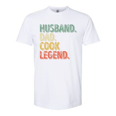 Husband Dad Cook Legend Cool Gift Funny Fathers Day Gift Softstyle® CVC T-Shirt