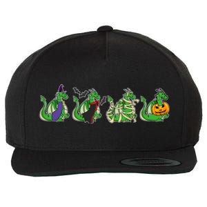 Halloween Dragon Costume Witch Vampire Mummy Pumpkin Jack Gift Wool Snapback Cap