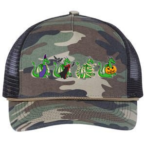 Halloween Dragon Costume Witch Vampire Mummy Pumpkin Jack Gift Retro Rope Trucker Hat Cap