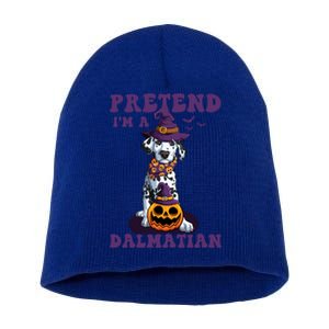 Halloween Dalmatian Costume Pretend Im A Dalmatian Gift Short Acrylic Beanie