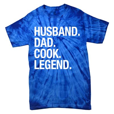 Husband Dad Cook Legend Cute Gift Tie-Dye T-Shirt