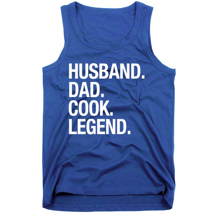 Husband Dad Cook Legend Cute Gift Tank Top