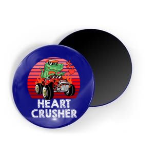 Heart Dinosaur Crusher Valentines Day Tfunny Giftrex Riding Car Great Gift Magnet