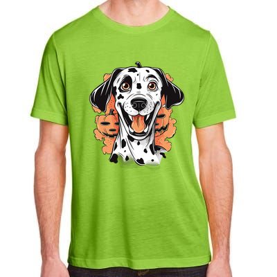 Halloween Dog Costume Design Scary Dalmatian Meaningful Gift Adult ChromaSoft Performance T-Shirt