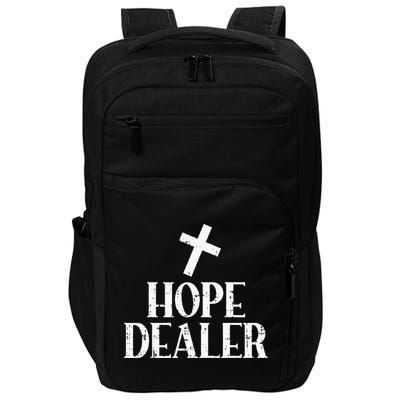 Hope Dealer Cross God Jesus Faith Religious Christian Gift Impact Tech Backpack