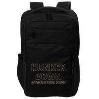 Hunker Down Camping With Steve Simple Graphic Impact Tech Backpack