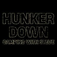 Hunker Down Camping With Steve Simple Graphic 16 in Basic Backpack