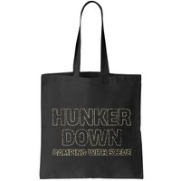 Hunker Down Camping With Steve Simple Graphic Bag
