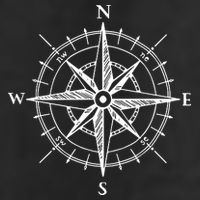 Hand Drawn Compass Rose Nautical Cool Comfort Performance Bucket Hat