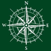 Hand Drawn Compass Rose Nautical Sweatshirt